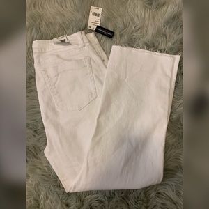 High rise ankle jean